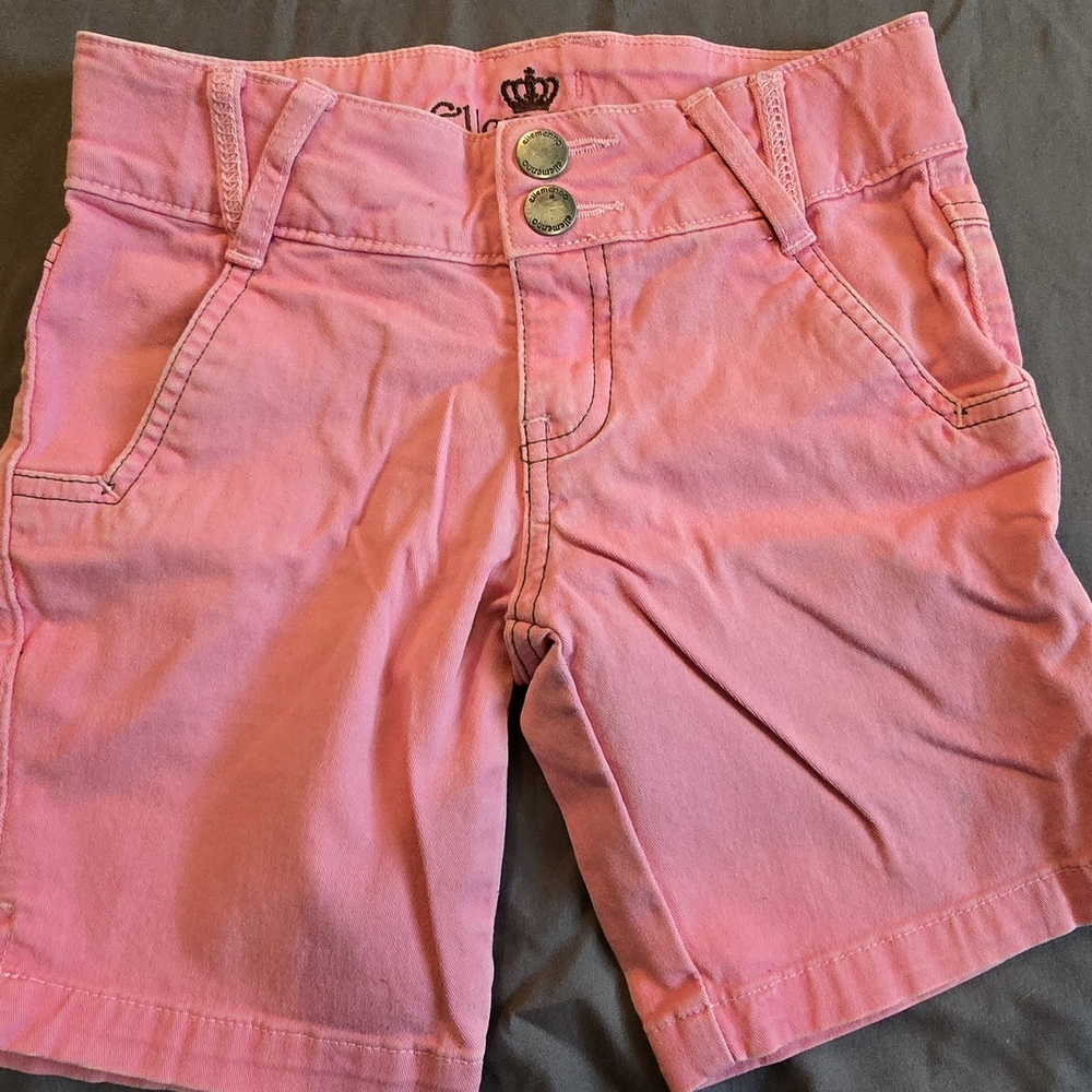 ellemenno High Waist Pink Women's Shorts